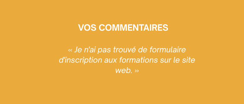 Notre réponse