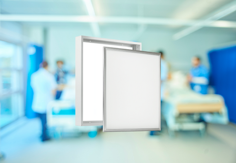 Ultra-slim LED luminaires 600 x 600